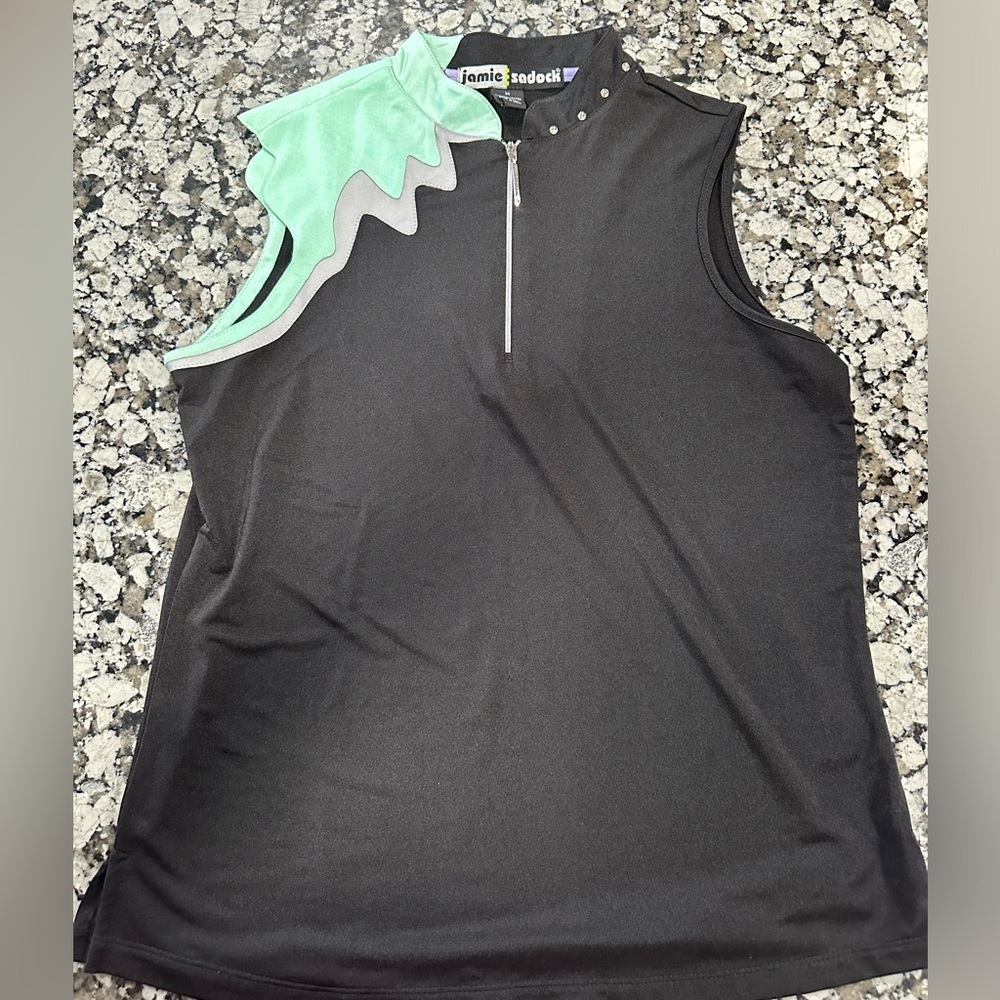 Jamie sadock womens medium sleeveless golf top